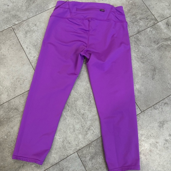 Athleta Sonar Purple Capri Leggings - Picture 3 of 4